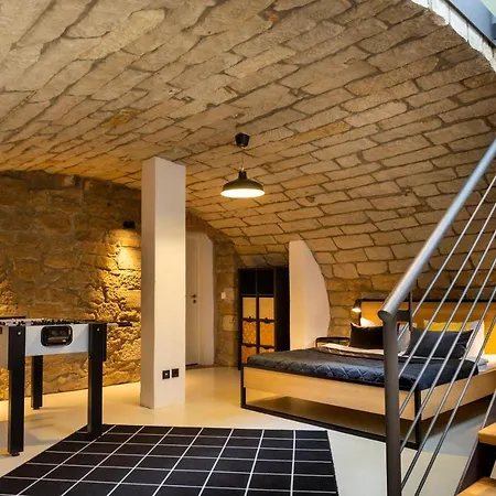 Modernes Loft Mit Sandstein-Gewoelbe Im Zentrum Pirna Extérieur photo
